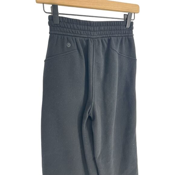 Lululemon Loungeful High-Rise Wide Leg Crop Black - Picture 9 of 11